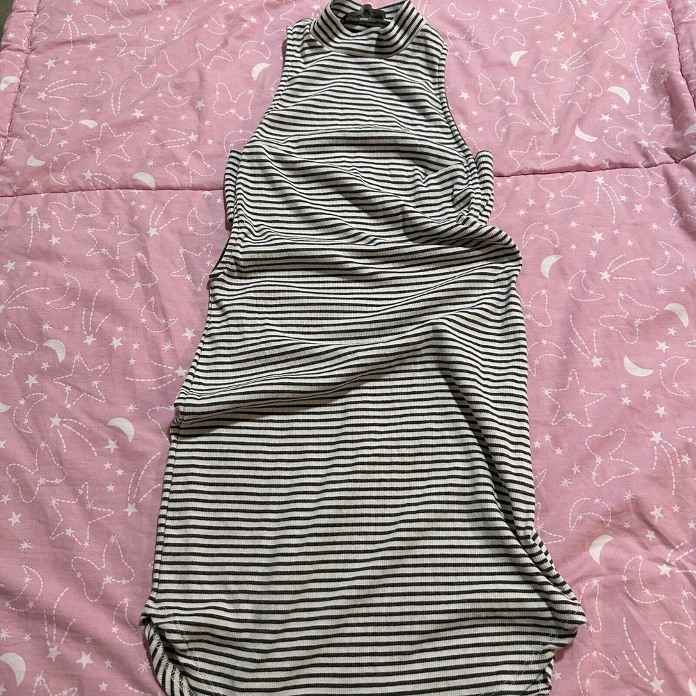 Lulu’s Women’s Striped Long Dress Size M Sleeveless
